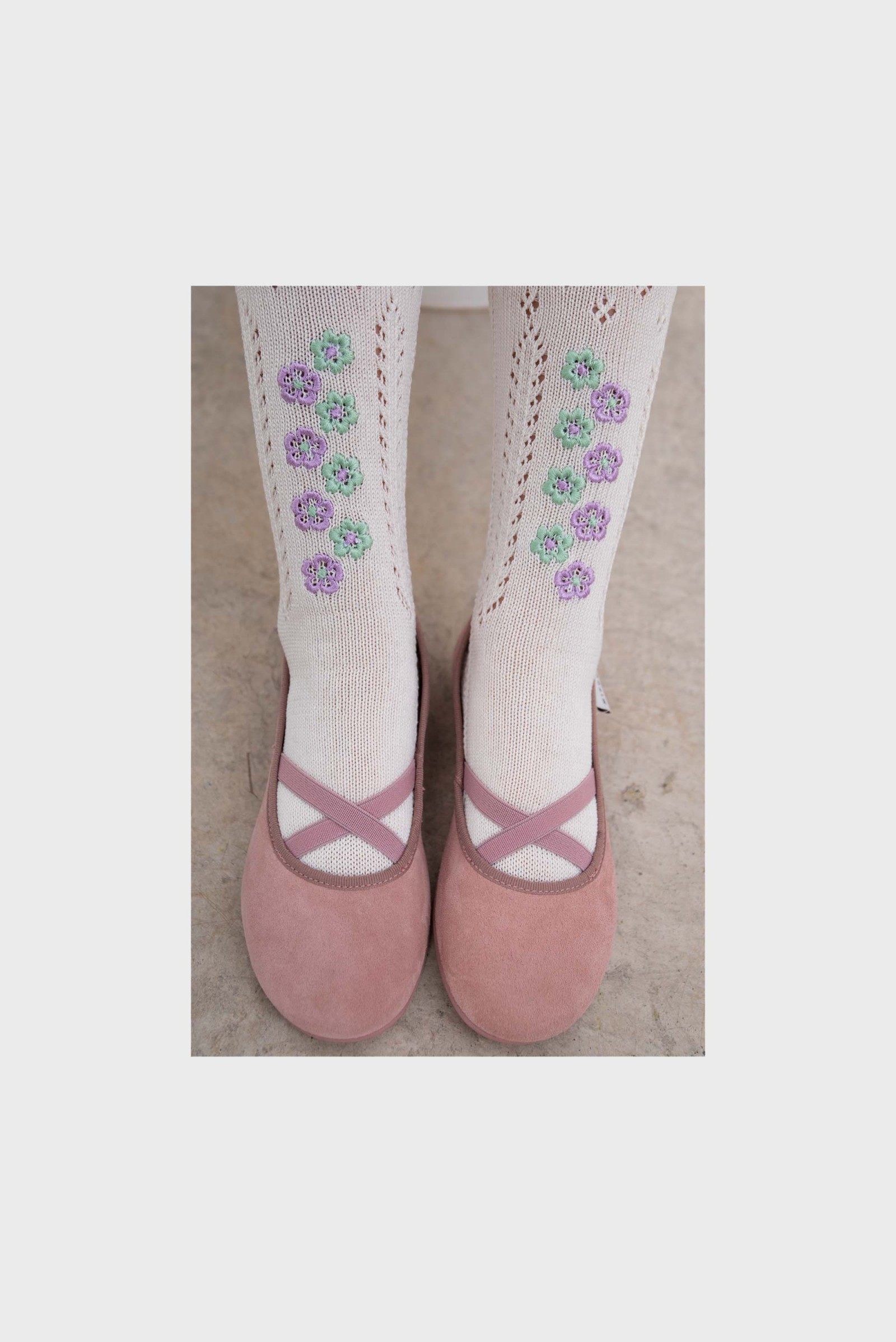 EMBROIDERED COTTON SOCKS