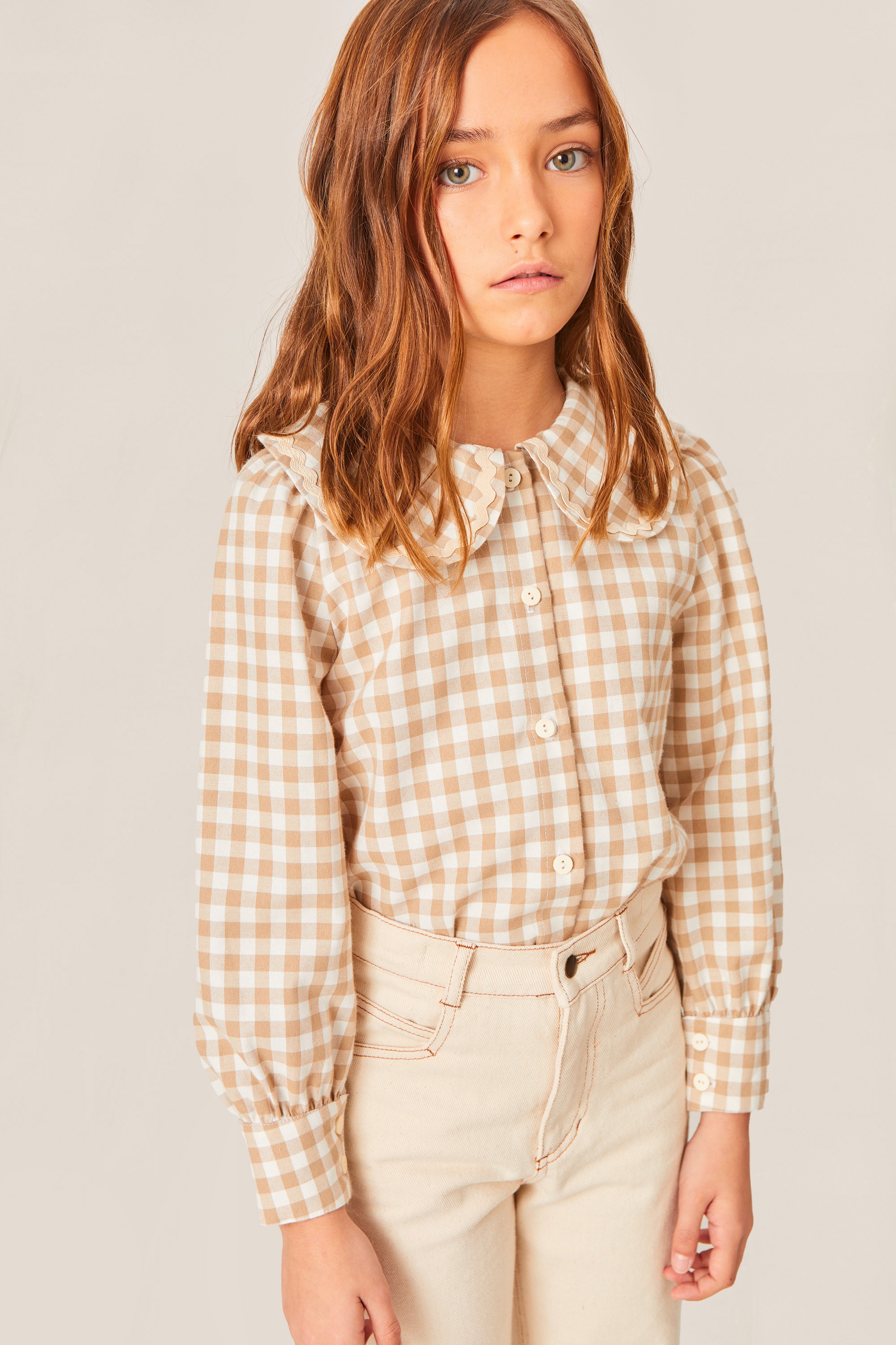 SOFIA VICHY BLOUSE