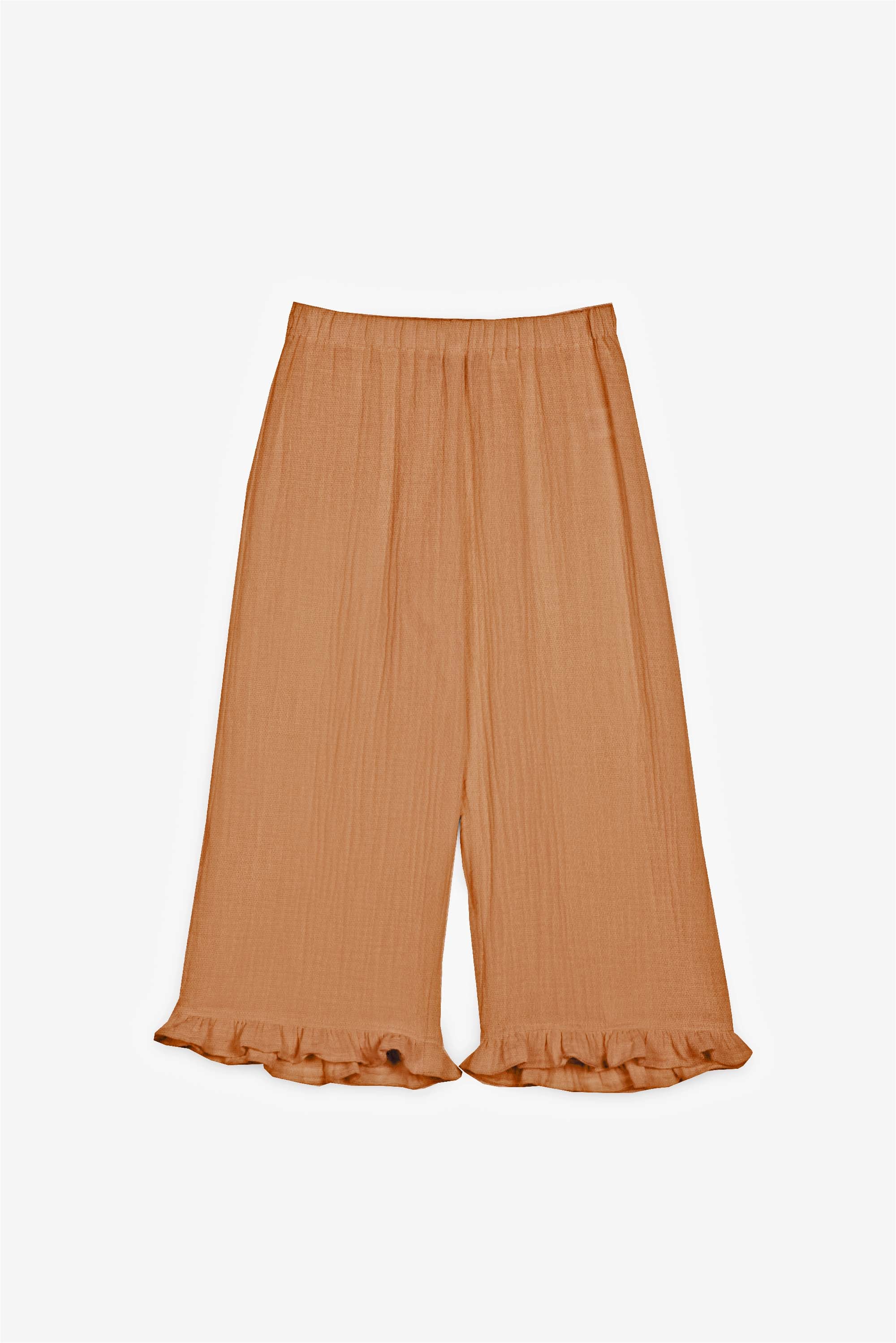 MUSLIN RUFFLE PANT