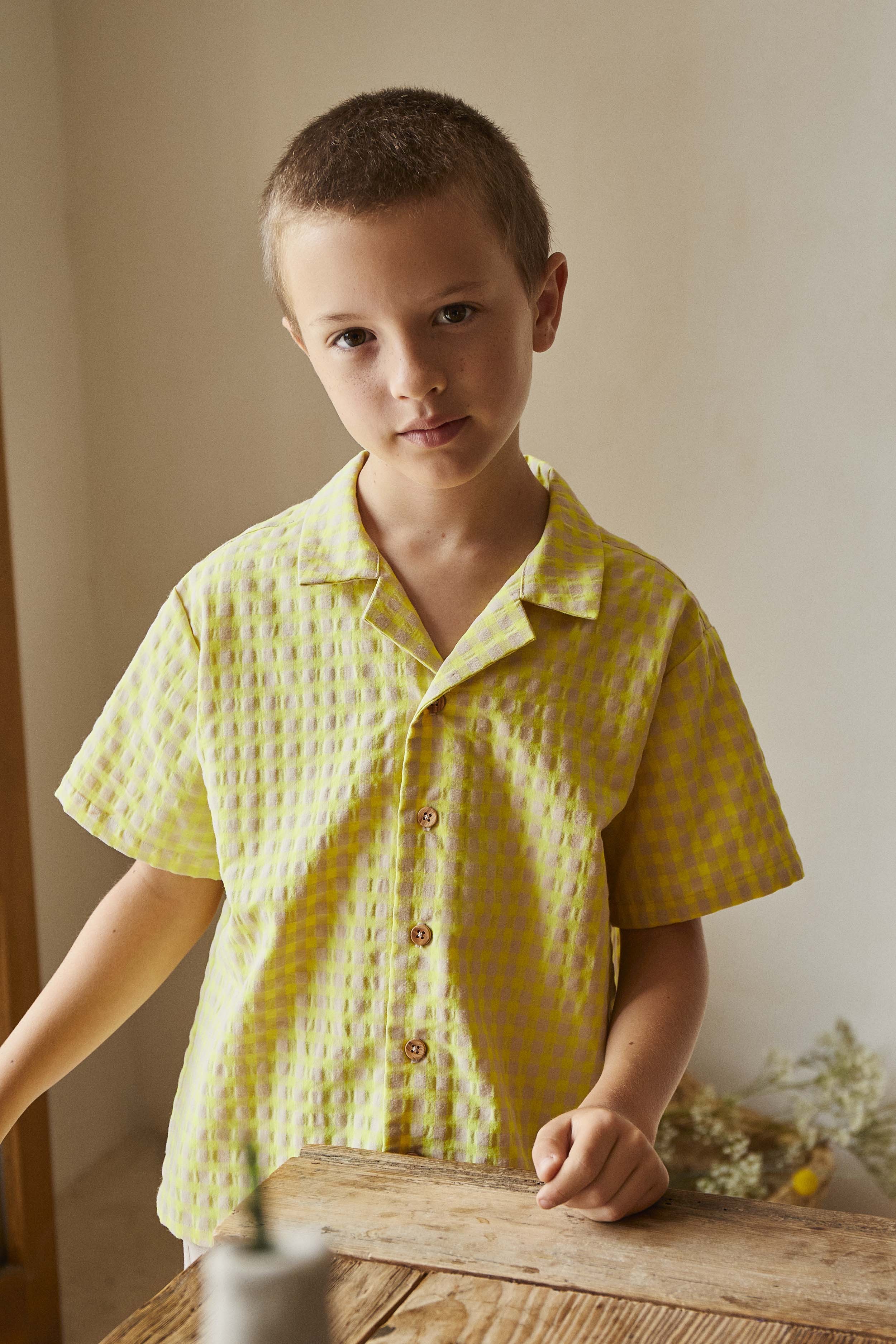 MATTEO VICHY SHIRT