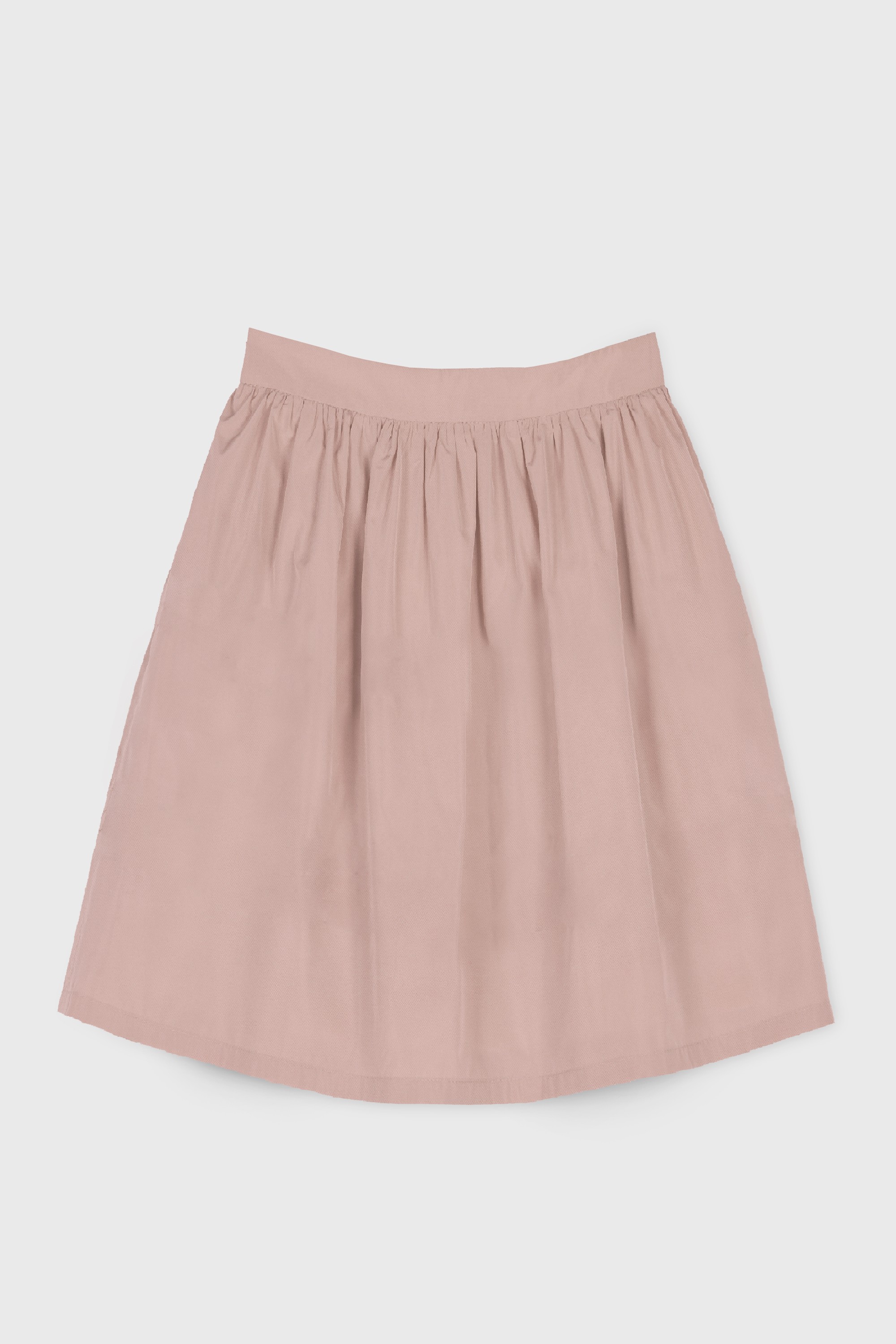 PINK GABARDINE SKIRT