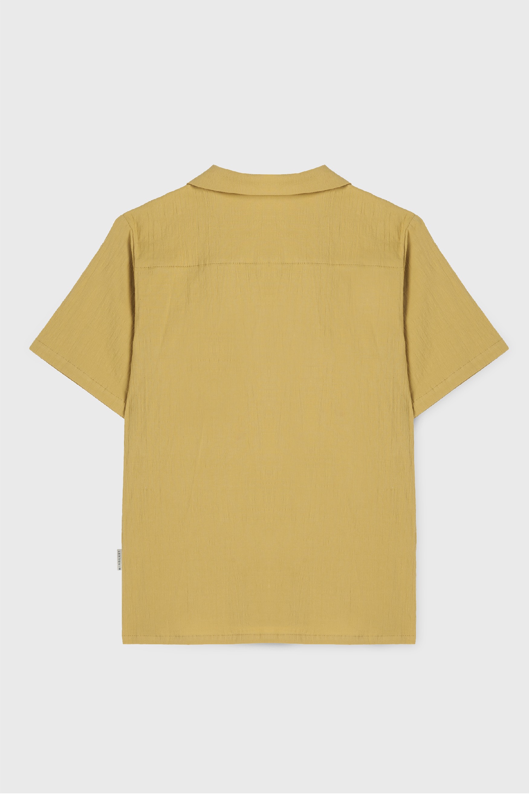 YELLOW VINTAGE POPELIN FRISÉE SHIRT