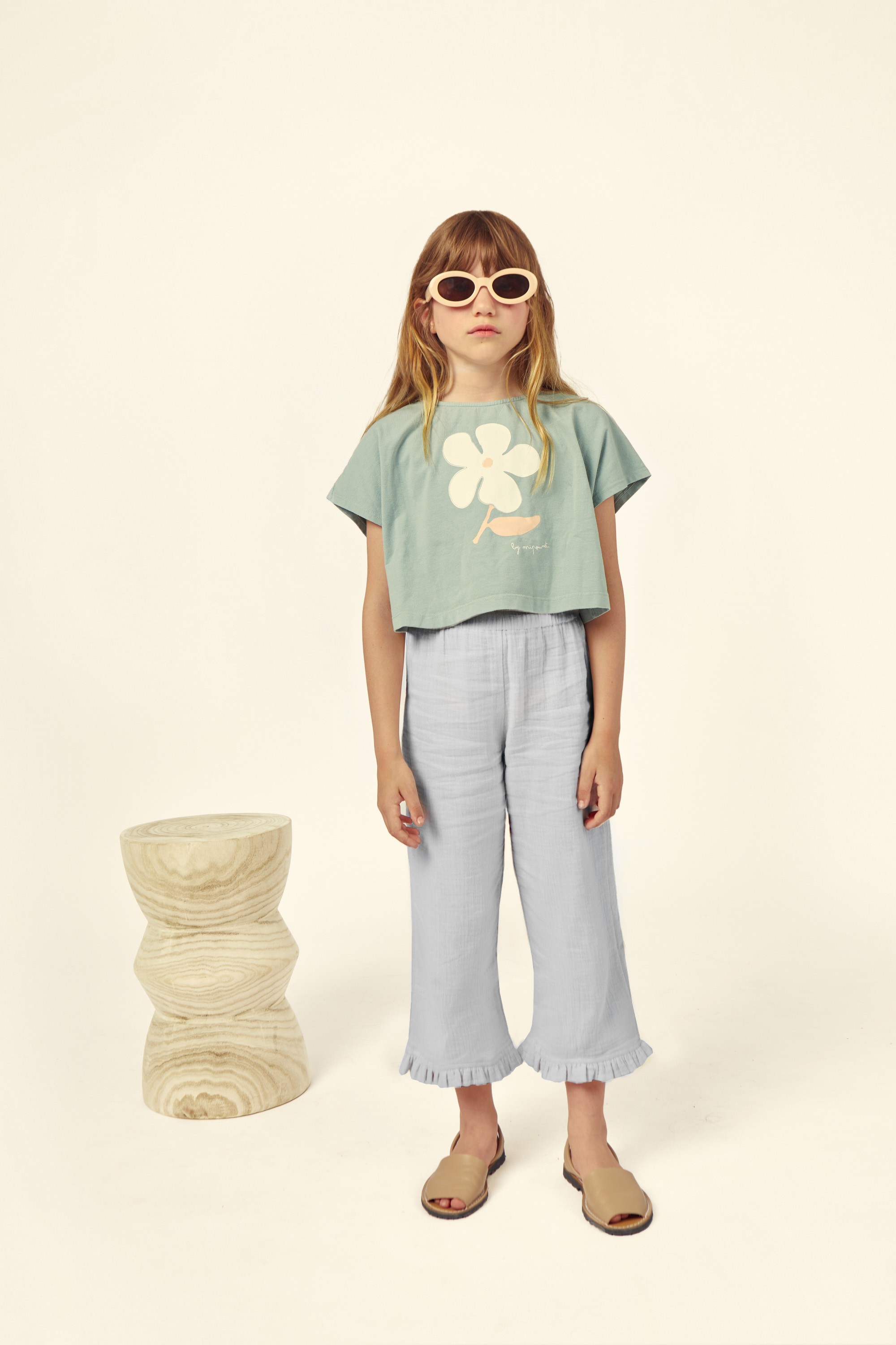 ELISE MUSLIN RUFFLE PANT