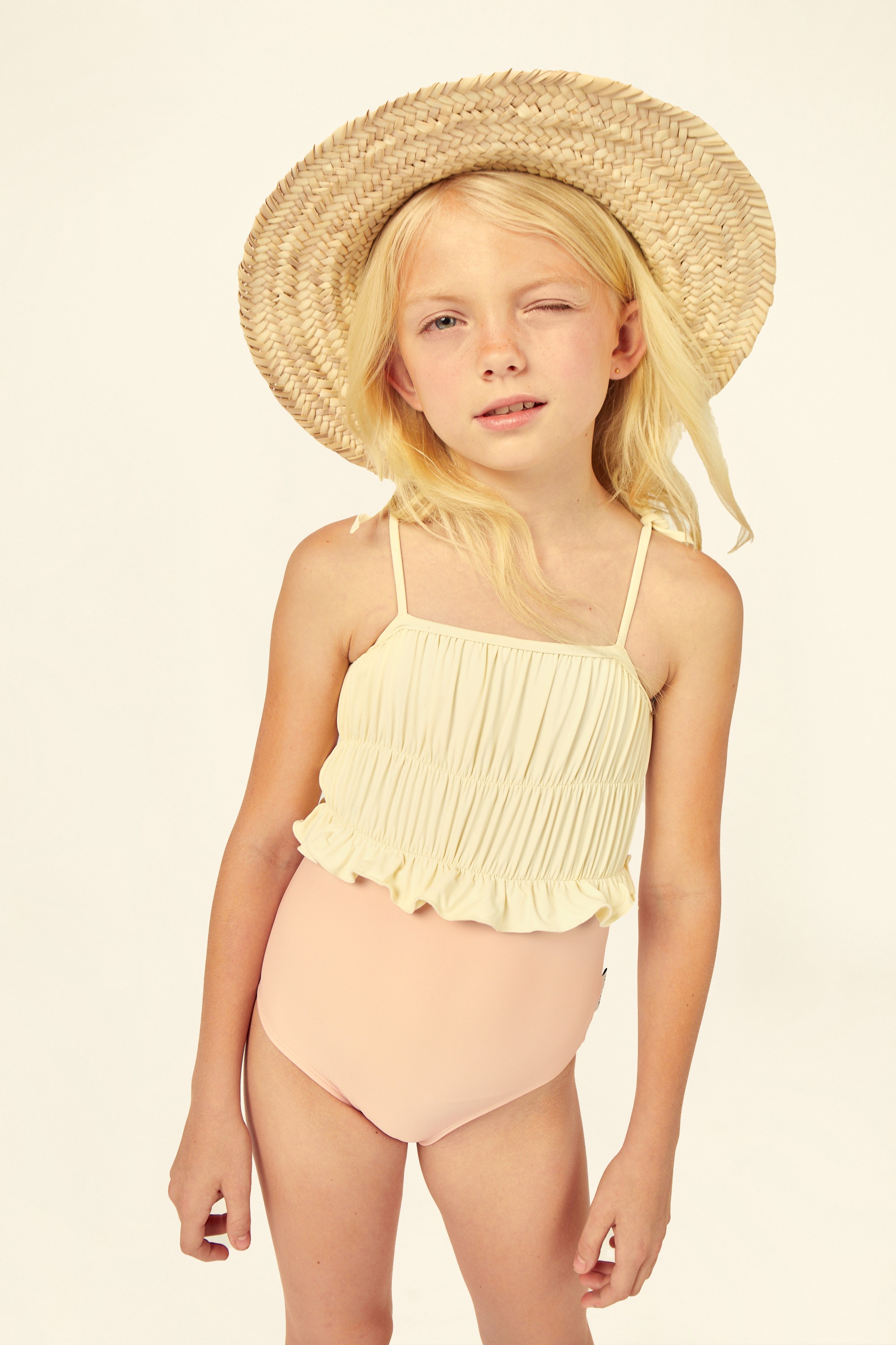 JULIETA BLOCK COLOR SWIMSUIT