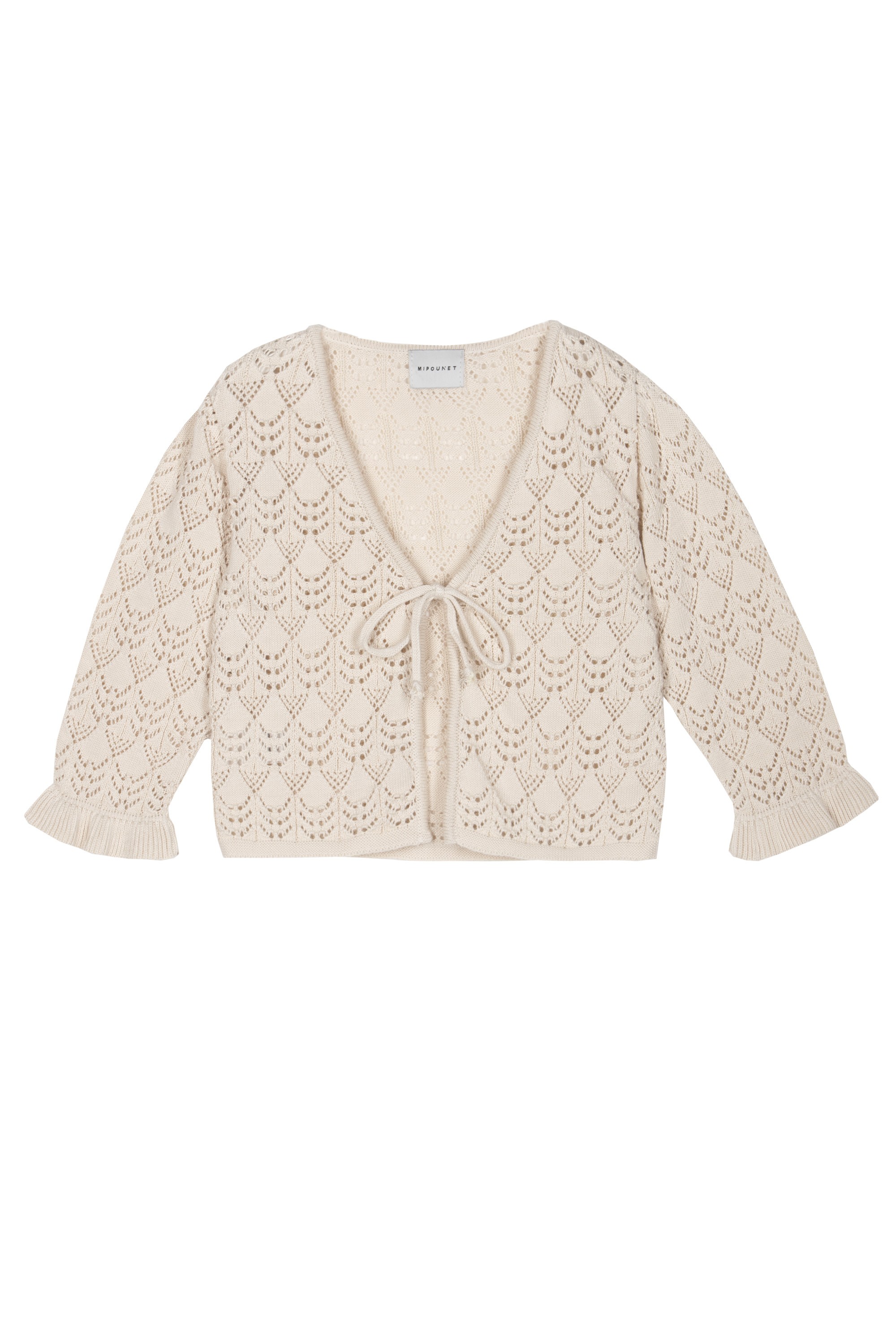 RITA OPENWORK CARDIGAN