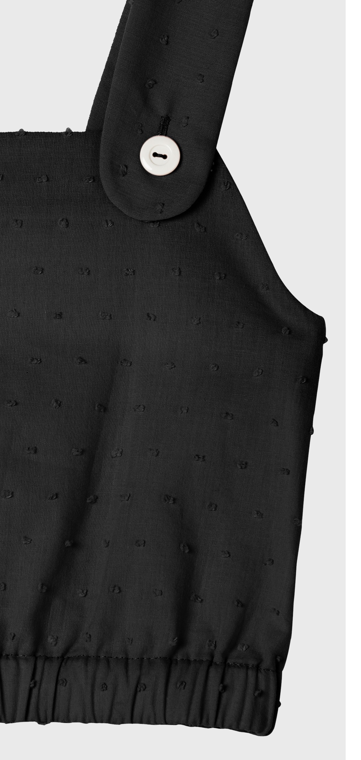 BLACK PLUMETI CROP  TOP
