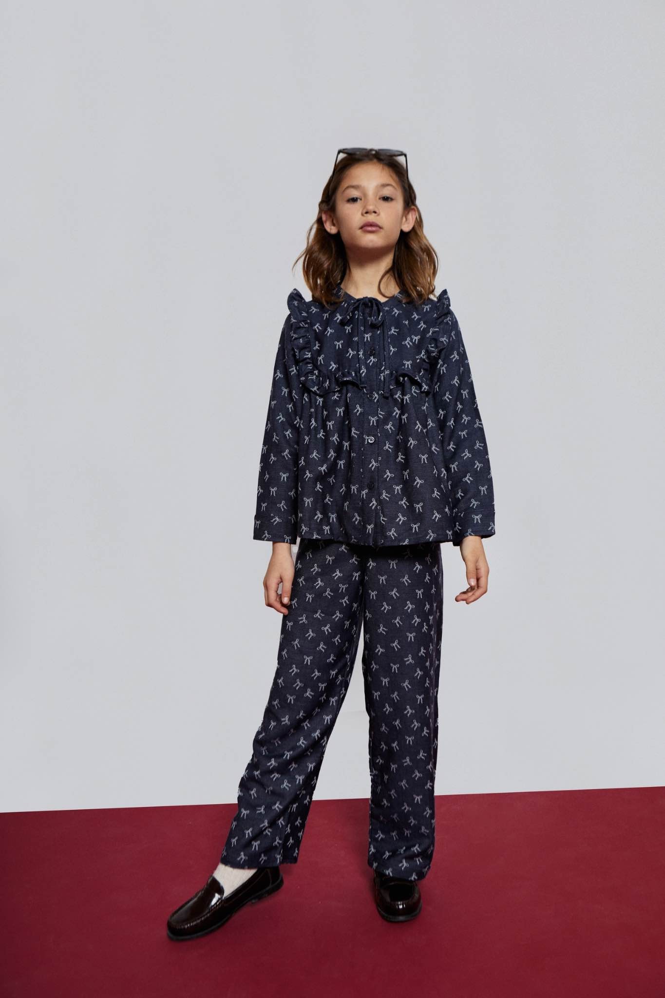 AMANDINE JACQUARD PANT
