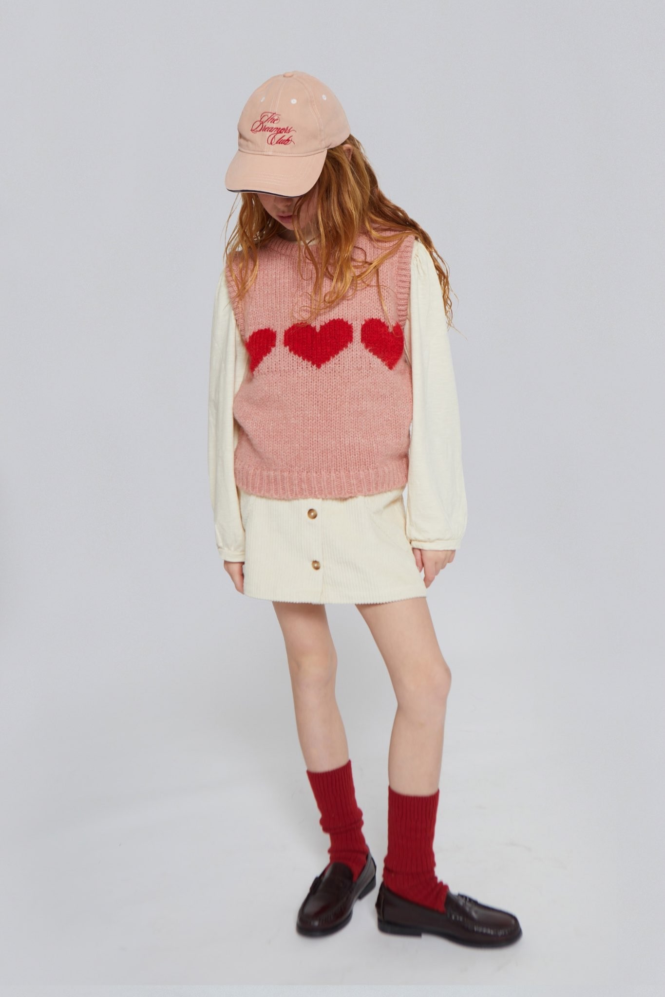 CUORE CORDUROY MINI-SKIRT