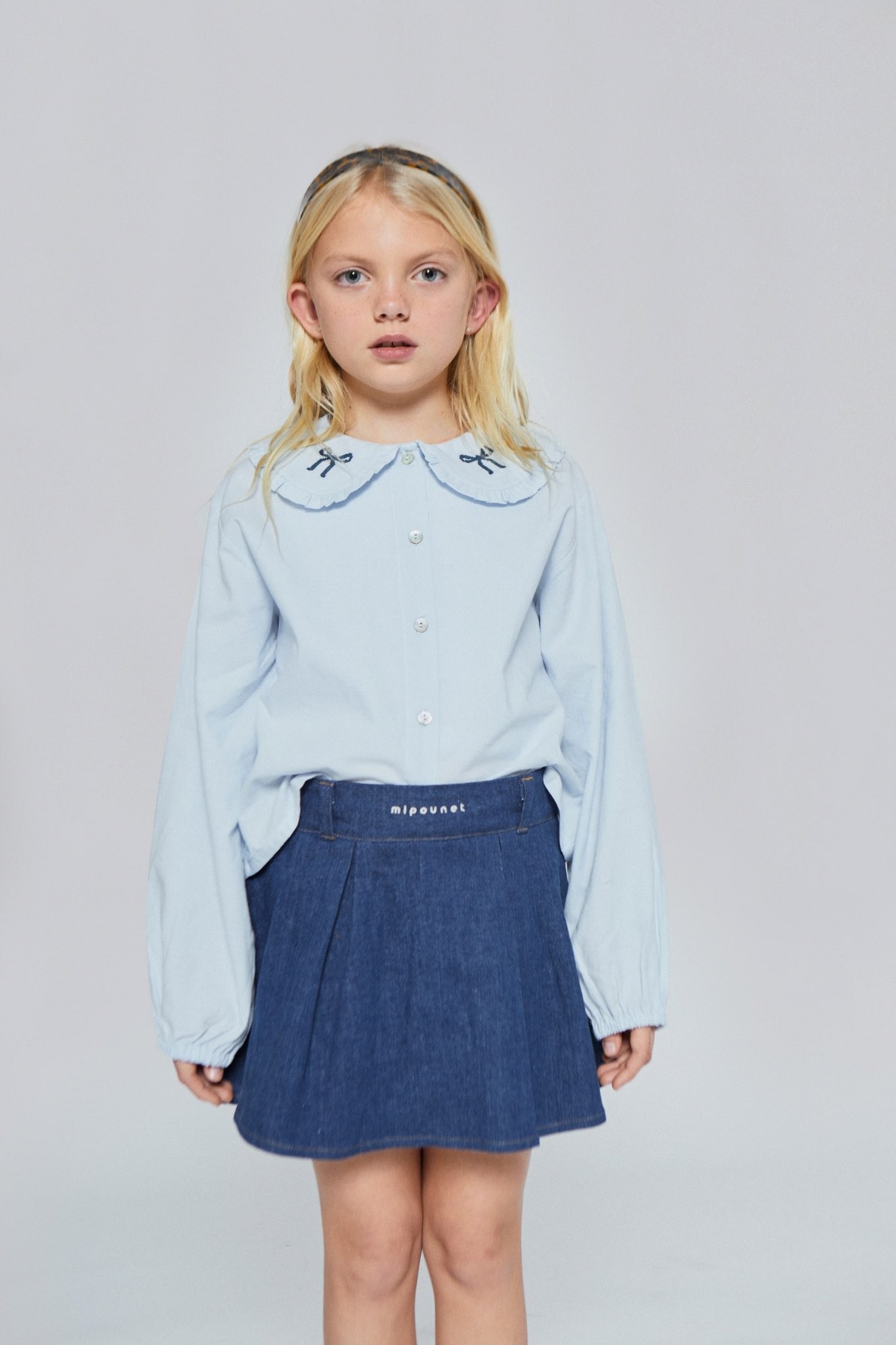 NIINA DENIM MINI-SKIRT