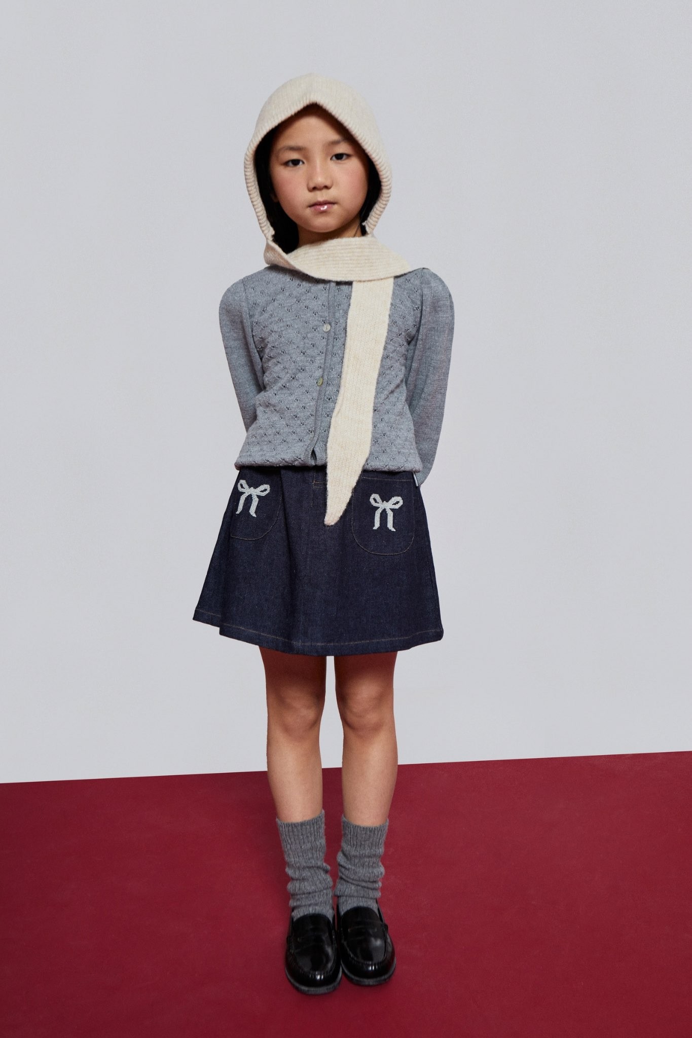MARIANE DENIM MINI-SKIRT