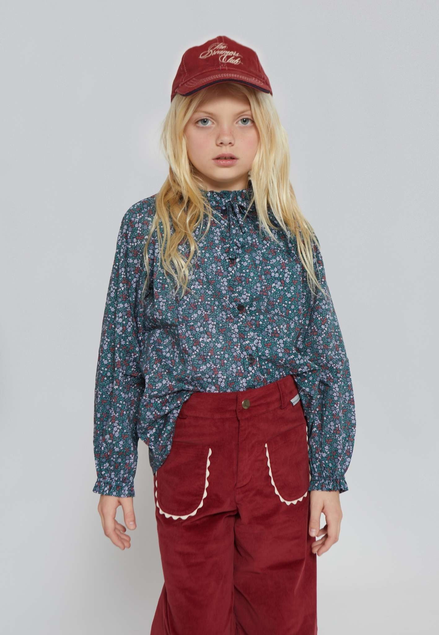 TINA FLOWER BLOUSE