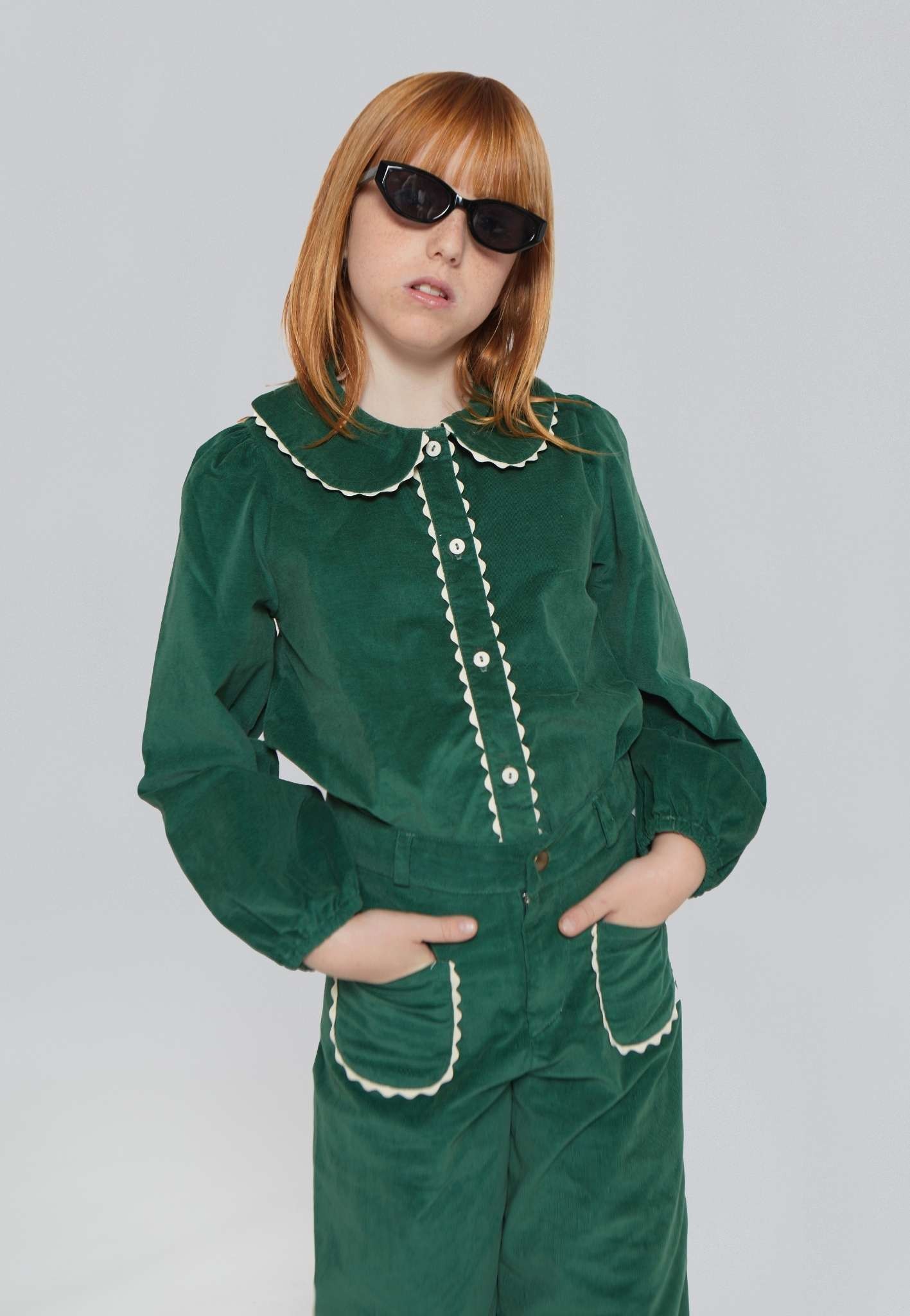 EMMA CORDUROY BLOUSE