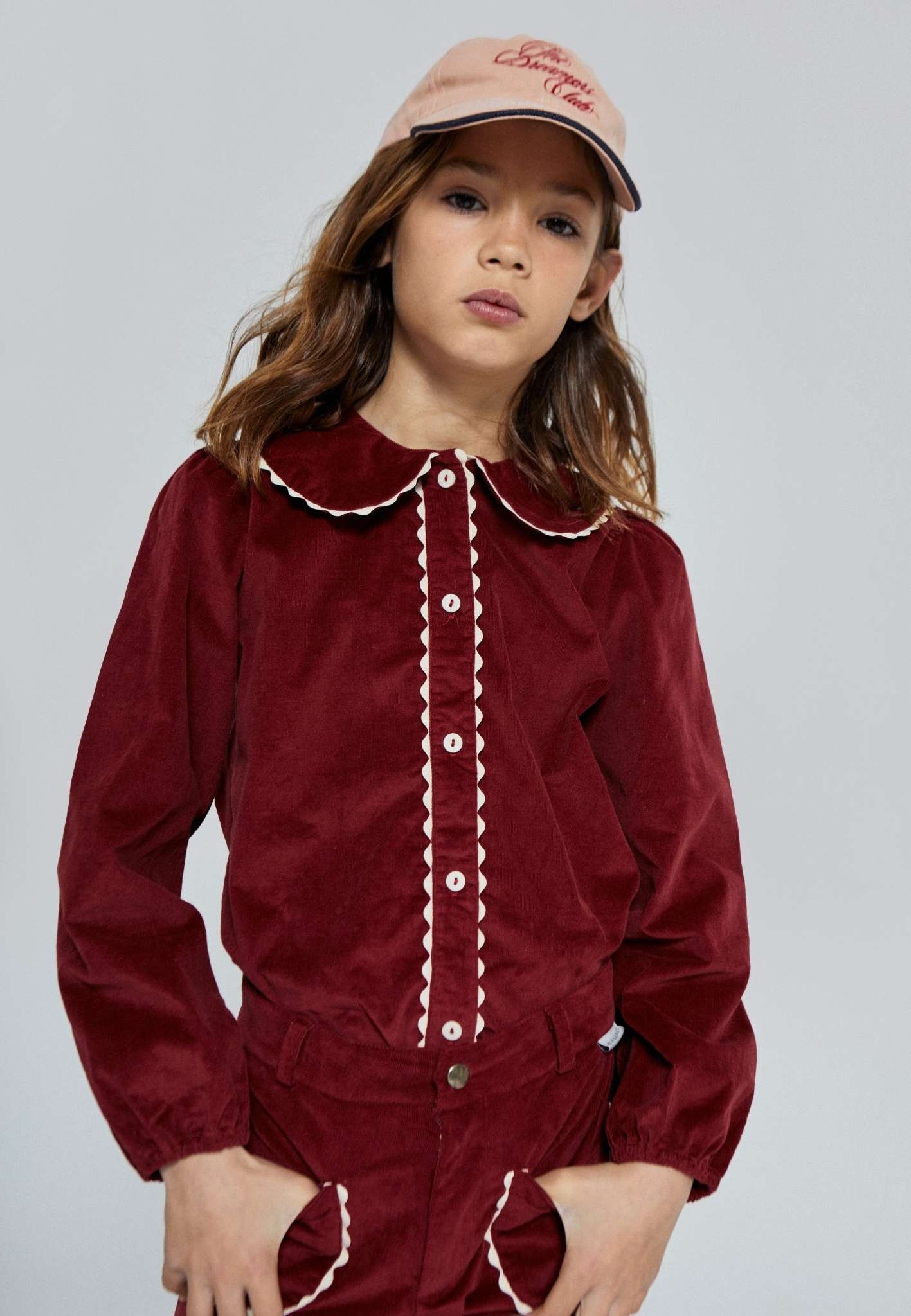 EMMA CORDUROY BLOUSE