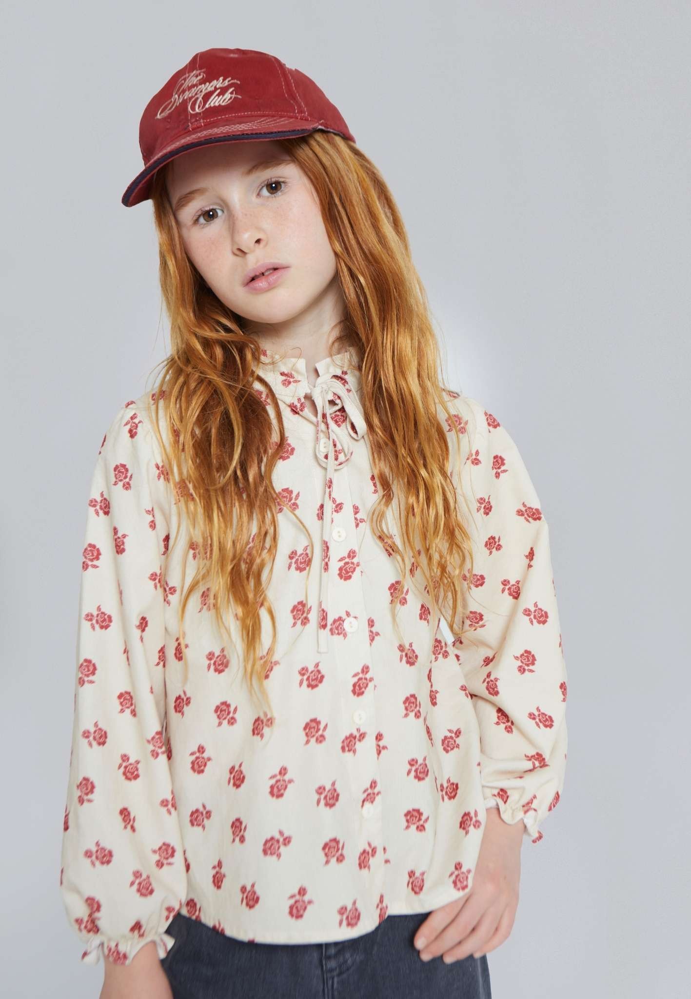 ADELA CORDUROY BLOUSE