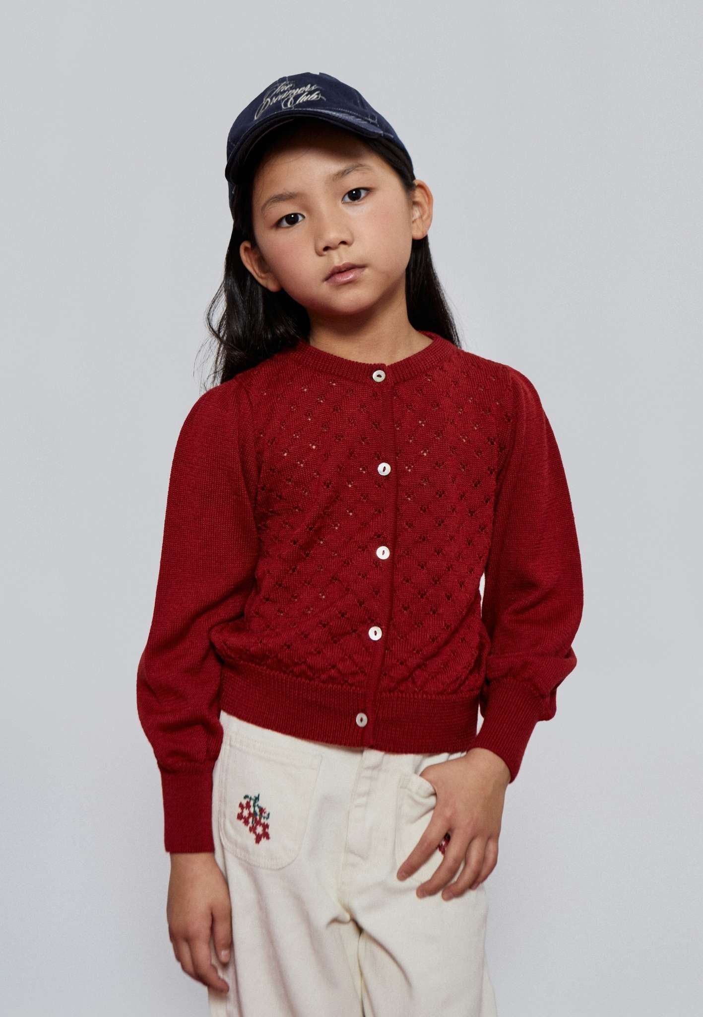 MACA OPENWORK CARDIGAN