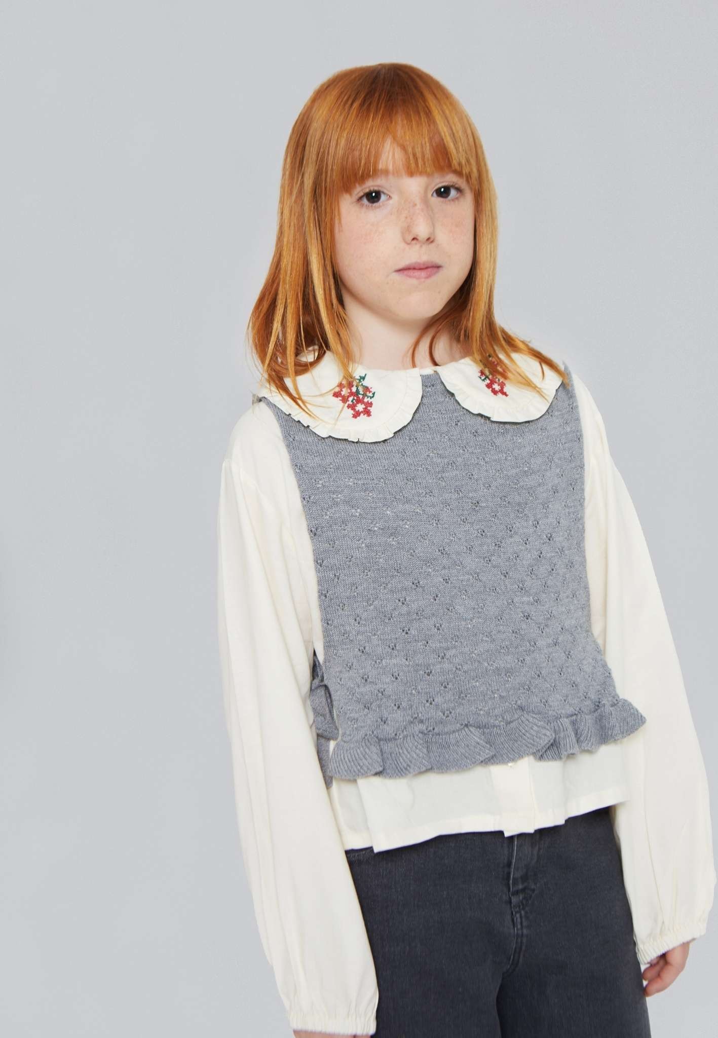 MACA OPENWORK WAISTCOAT