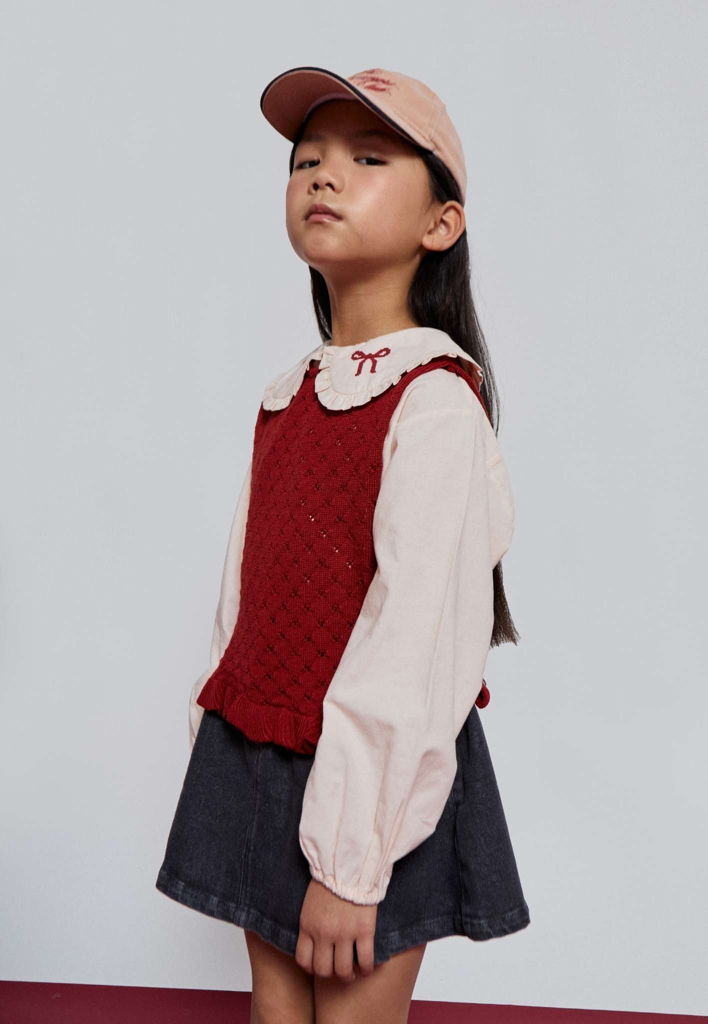 MACA OPENWORK WAISTCOAT