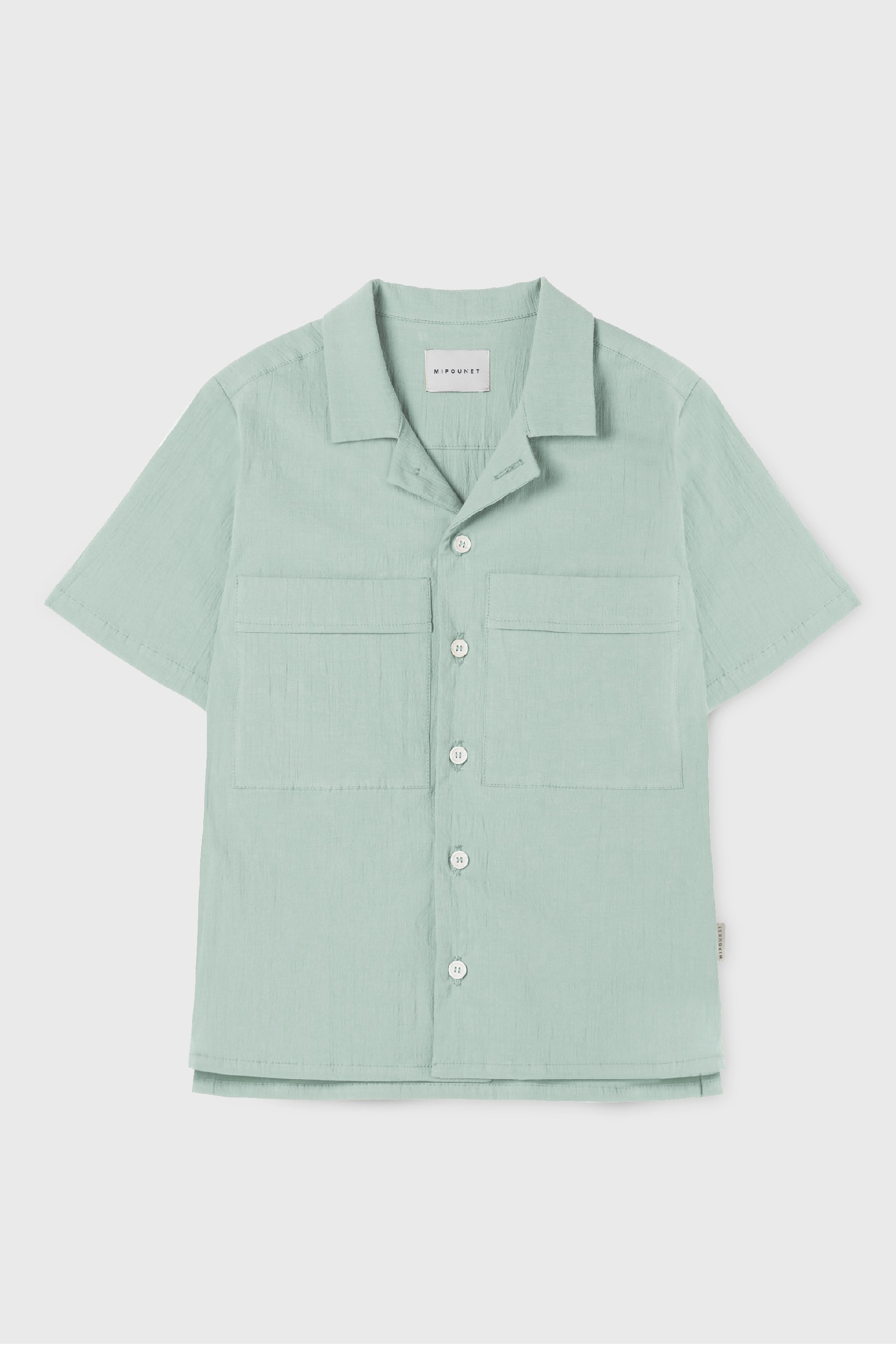 GREEN VINTAGE POPELINE SHIRT