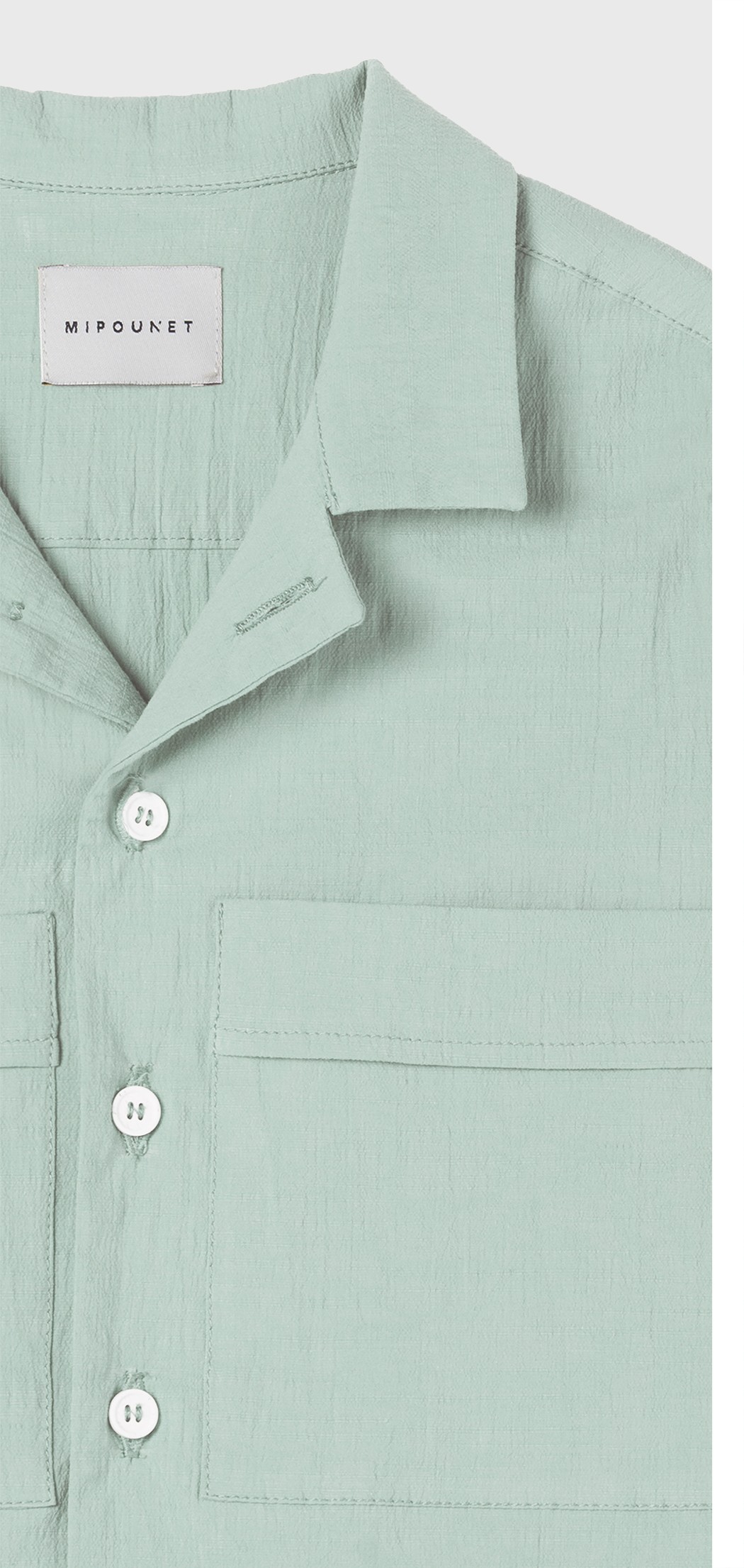 GREEN VINTAGE POPELINE SHIRT