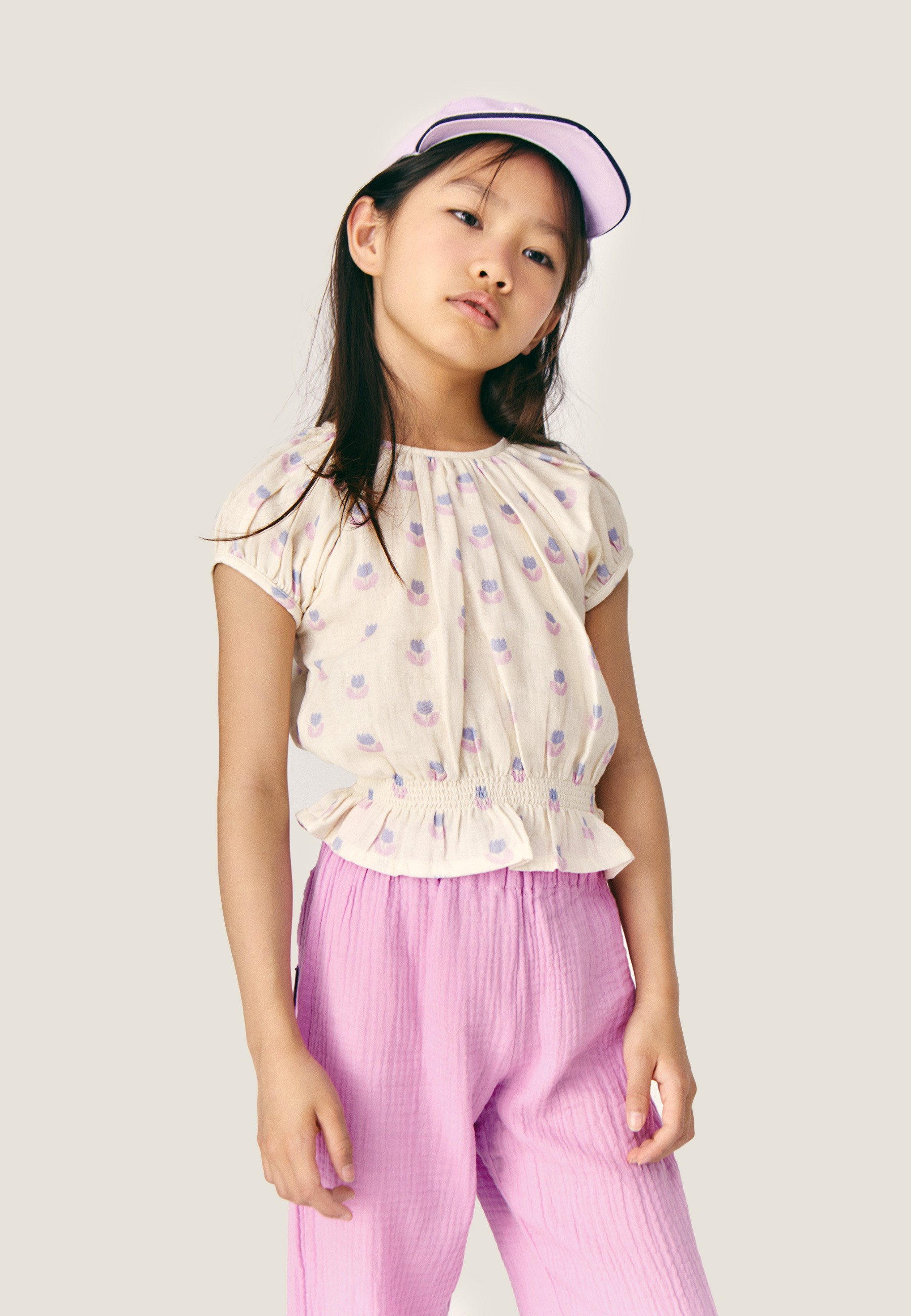 OLIVETTA MUSLIN BLOUSE