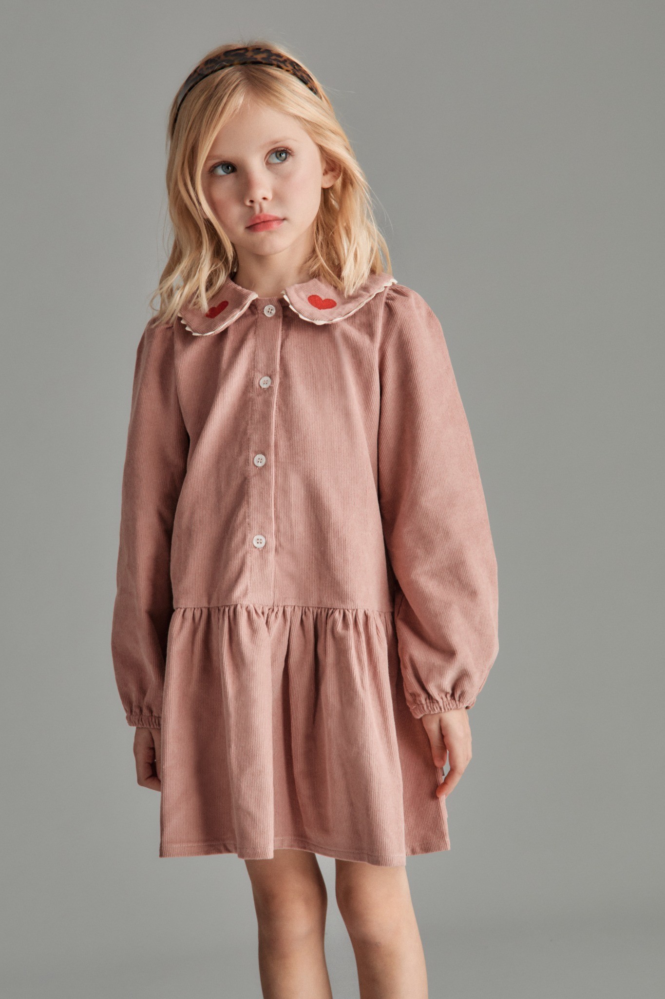 GÉRALDINE CORDUROY DRESS