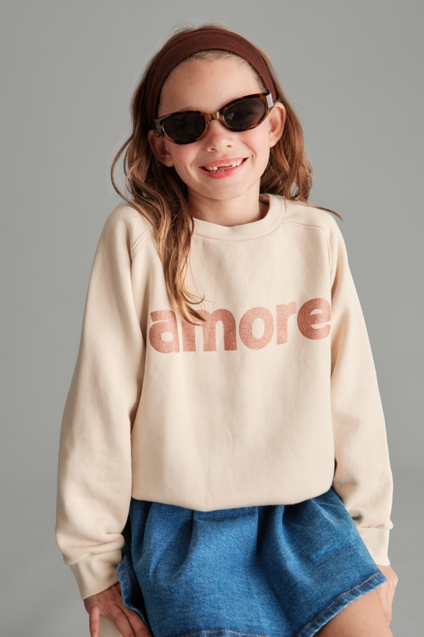 AMORE FLEECE SWEATSHIRT