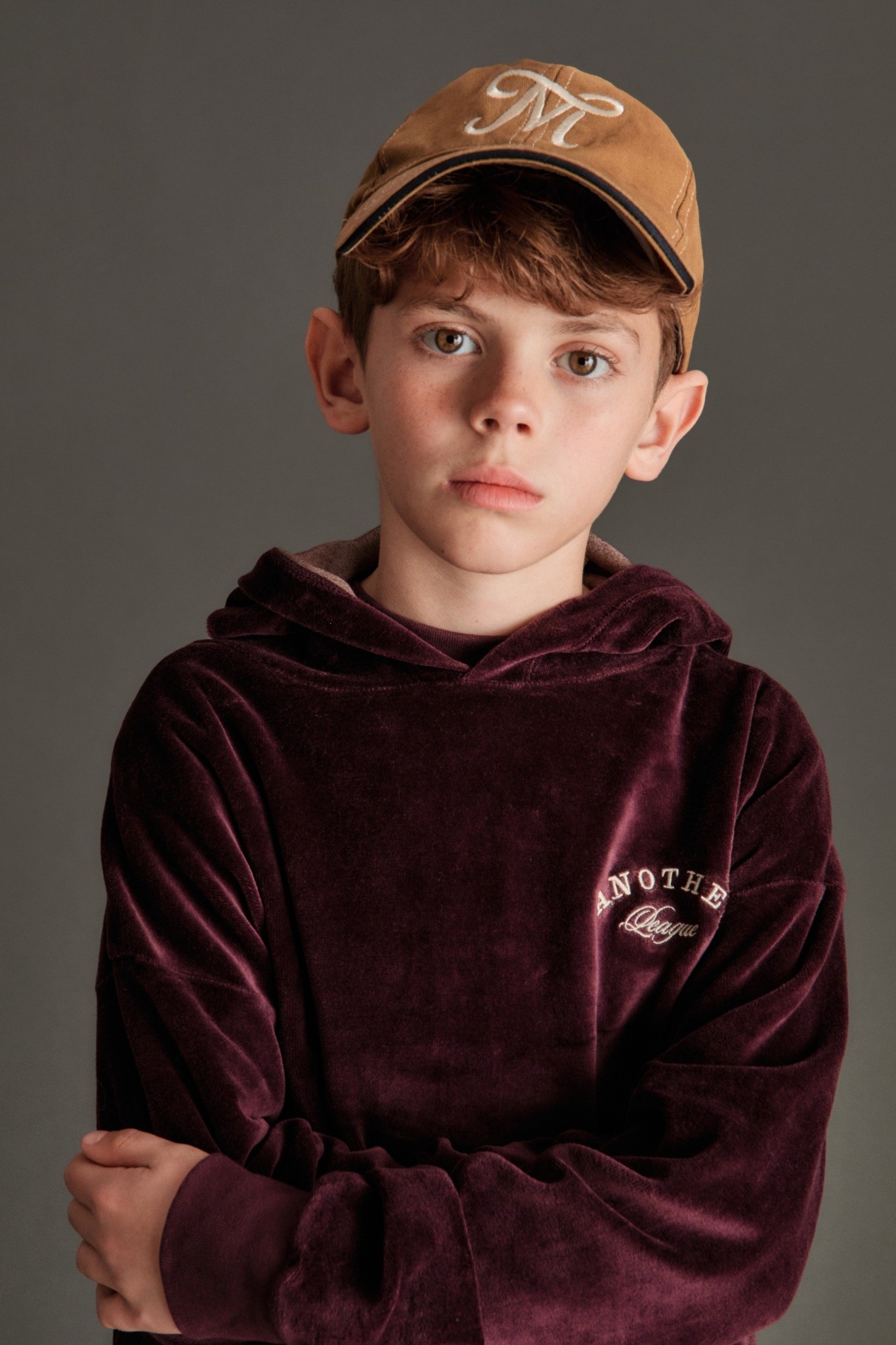 LEONARDO VELVET SWEATSHIRT