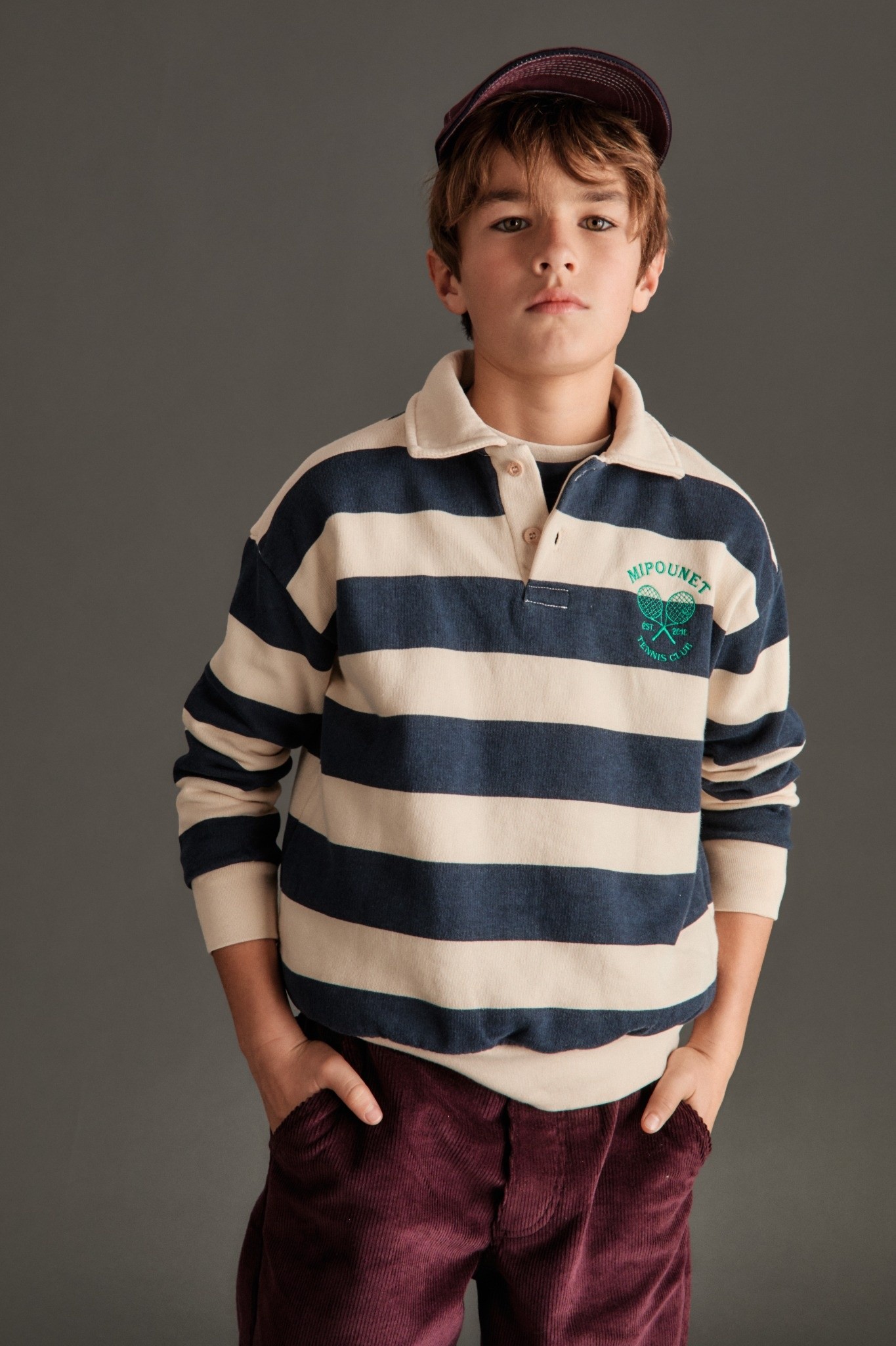 PIERO POLO SWEATSHIRT