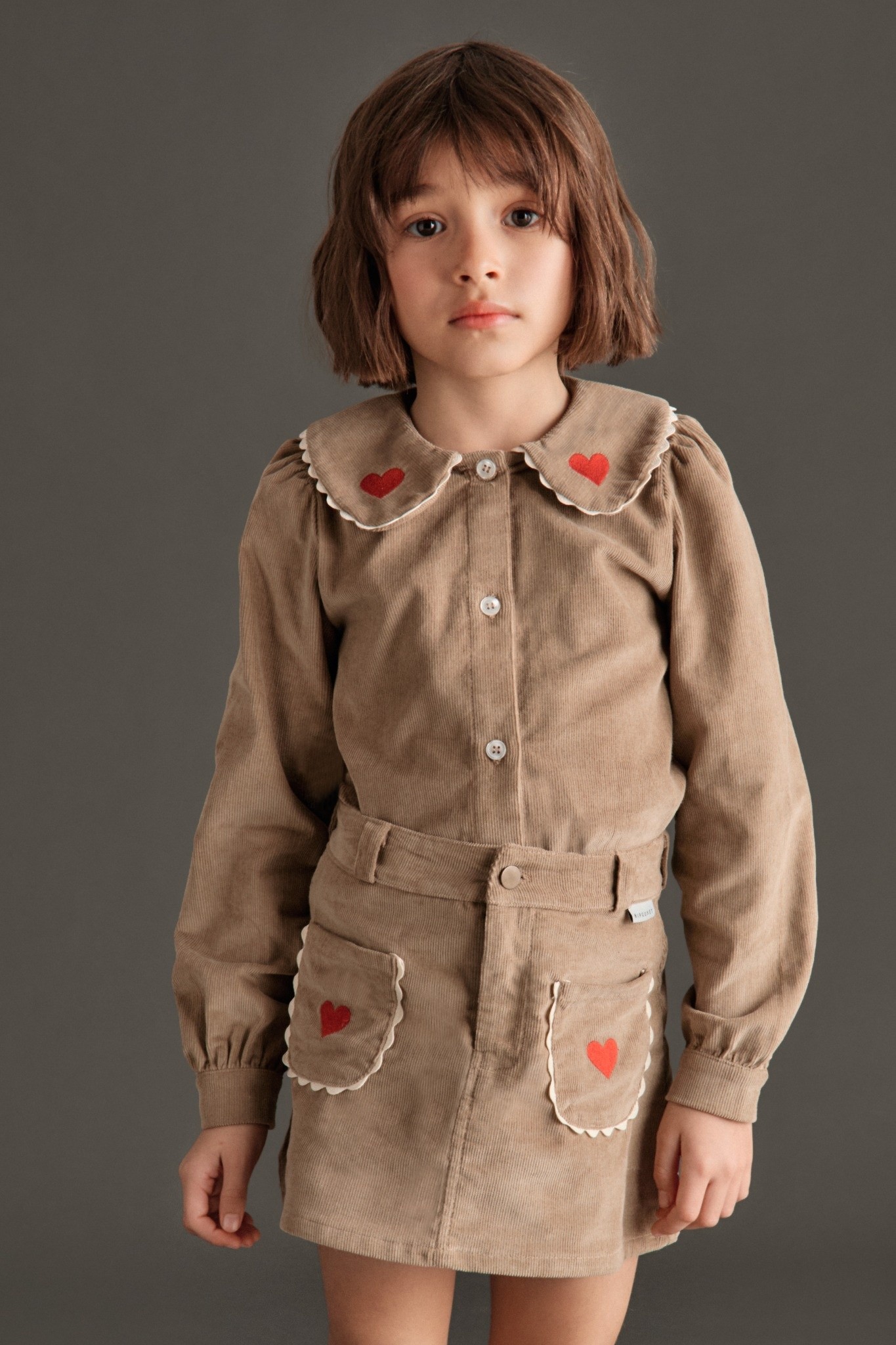 GÉRALDINE CORDUROY BLOUSE