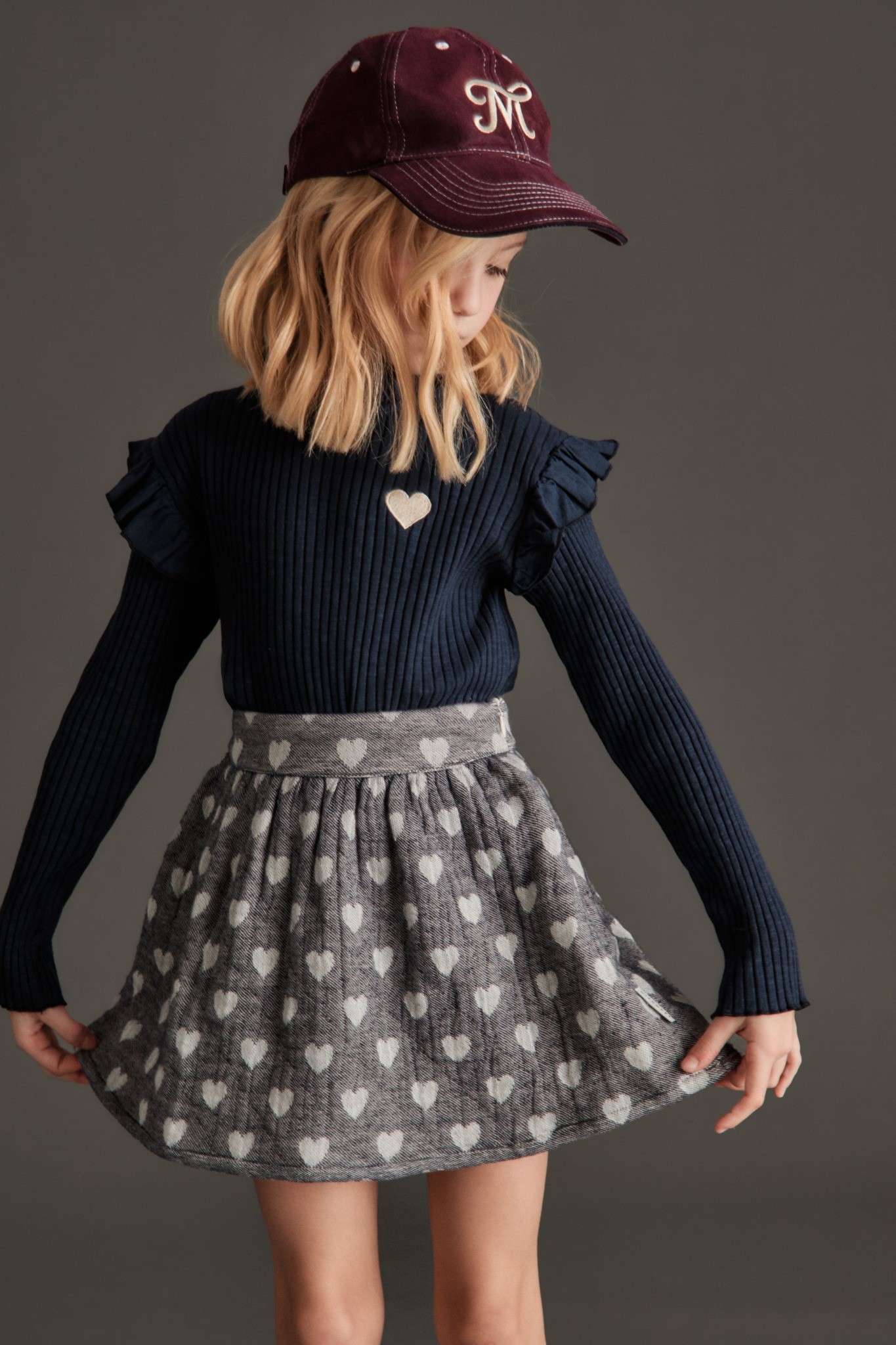 LOLA JACQUARD SKIRT