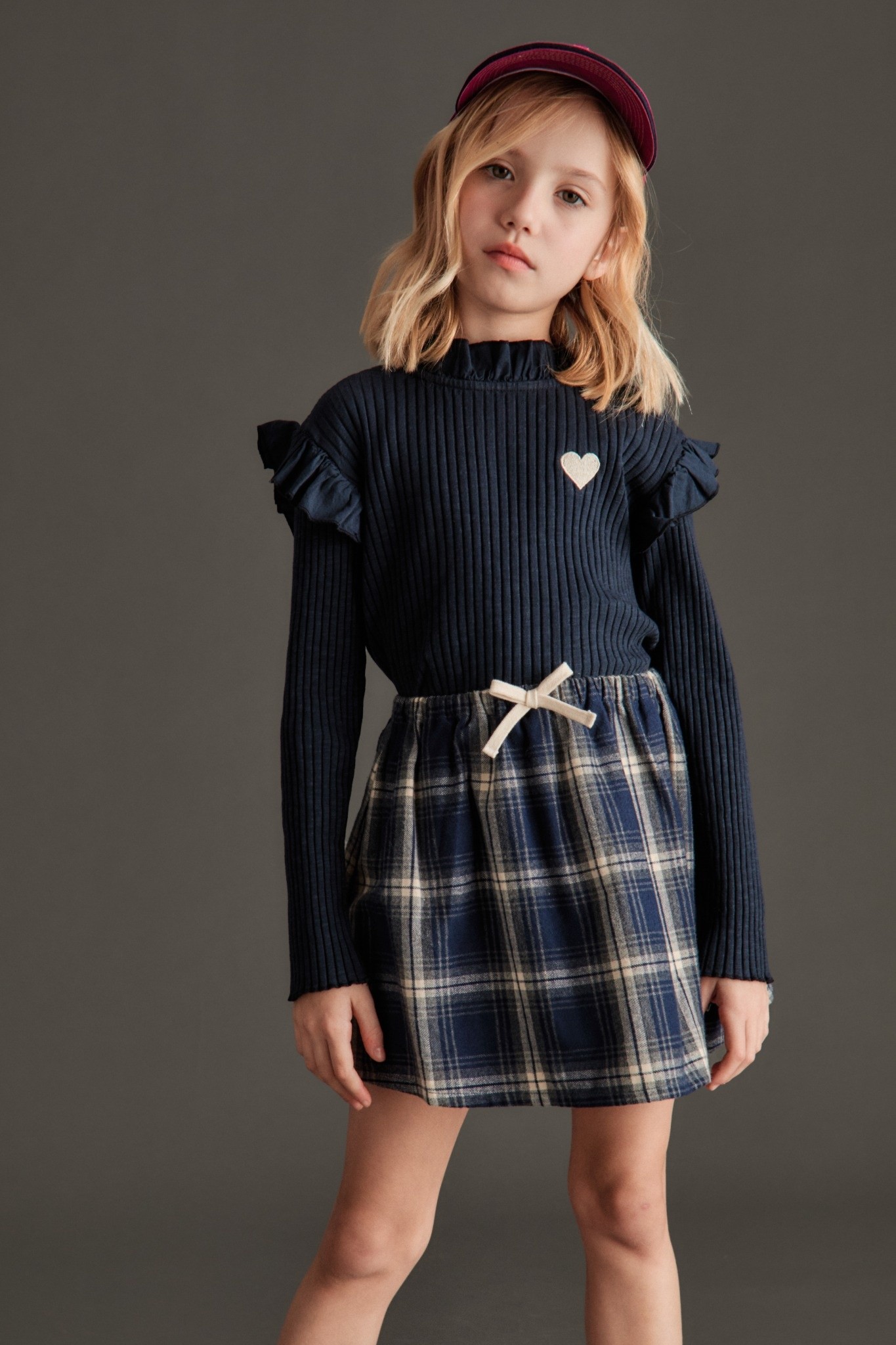 LORENA TARTAN MINI SKIRT